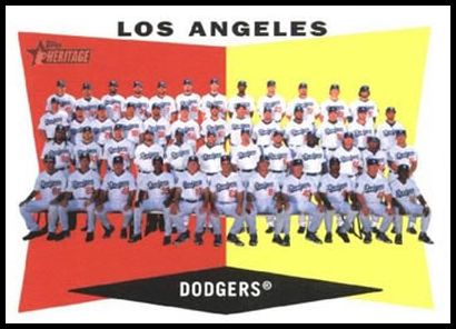 18 Los Angeles Dodgers TC
